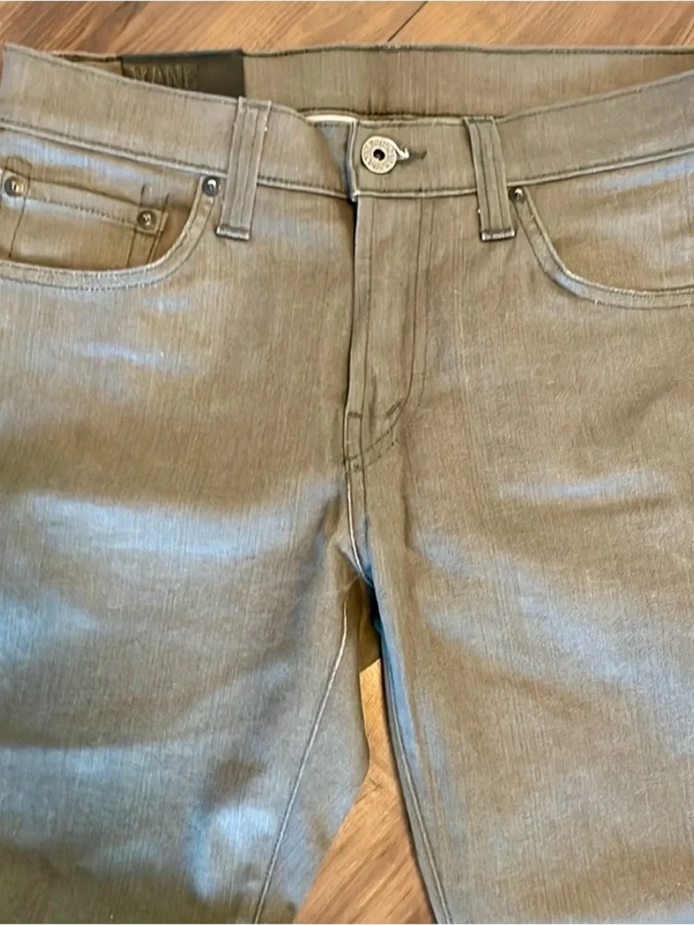 J Brand Kane Men's Green Slim Straight Jeans